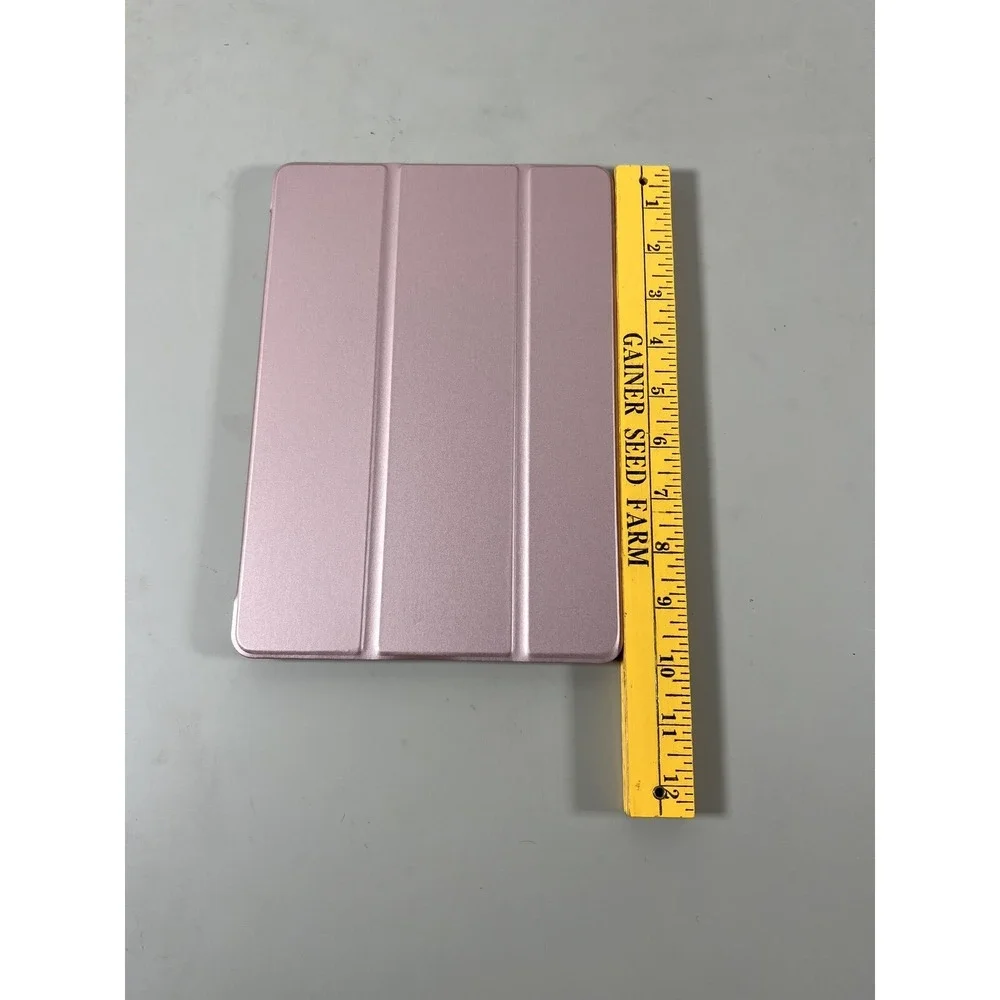 Rose Gold Tri Fold Tablet Case Cover‎ Stand For iPad 10.2 inch